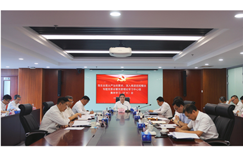 伟德bv1946官网首页召开落实全面从严治党要求、深入推进巡视整改专题党委会暨党委理论学习中心组集体学习（扩大）会